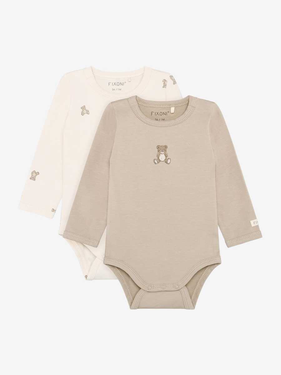 Fixoni Body LS 2-Pack, Pure Cashmere