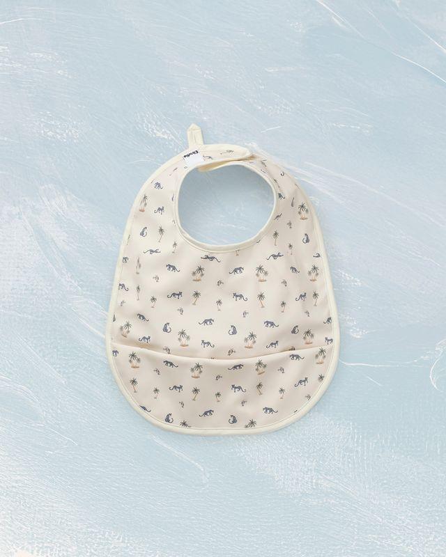 Elodie baby bib - Garden Leo's Resort