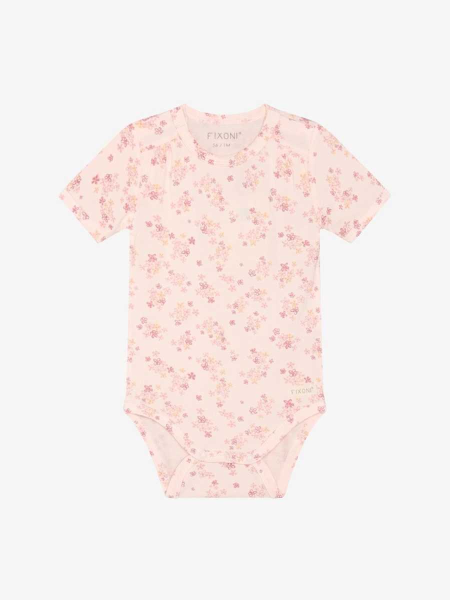 Fixoni Kortermet Body - Soft Pink