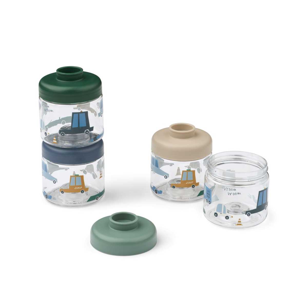 Liewood Dominique Food Tritan Boxes 100 ml 4-Pack
