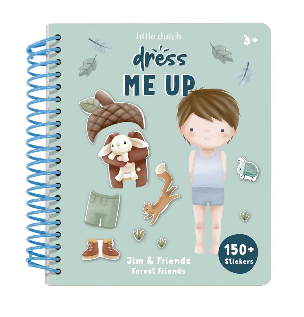 Little Dutch Dress Me Up Book, Forest Friends
