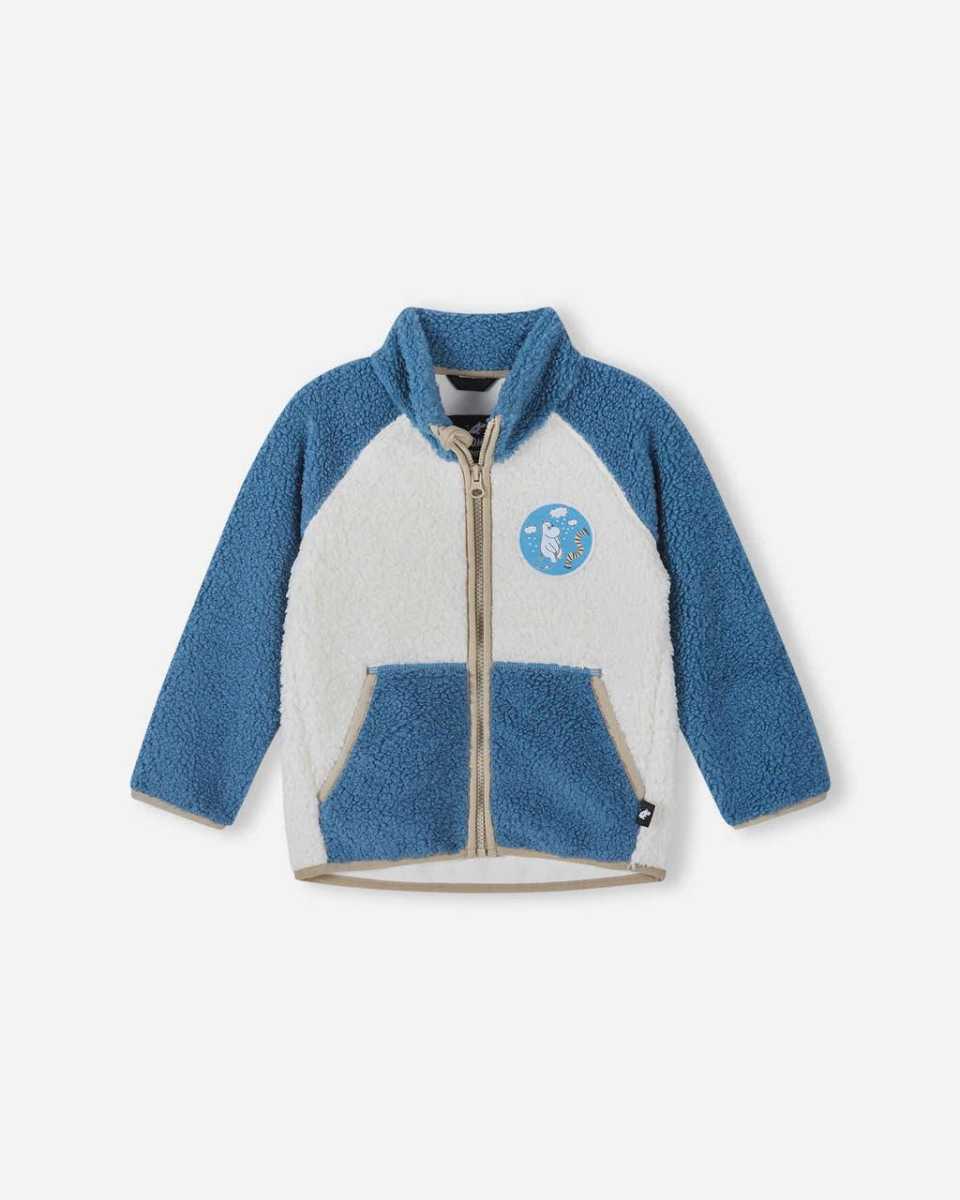 Reima Pile fleecegenser Moomin Kramgo, Blue/Ocean