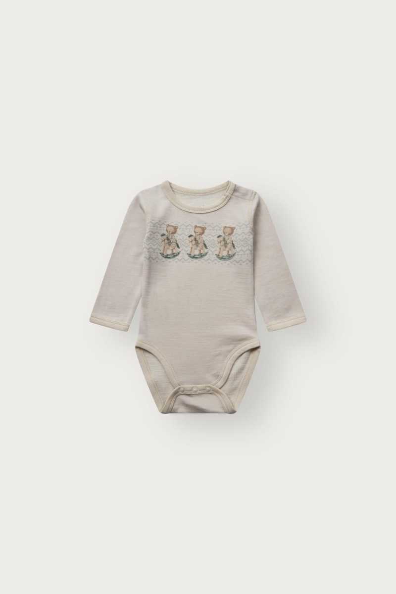 Hust & Claire HCBaloo Teddy, Beige/Grønn
