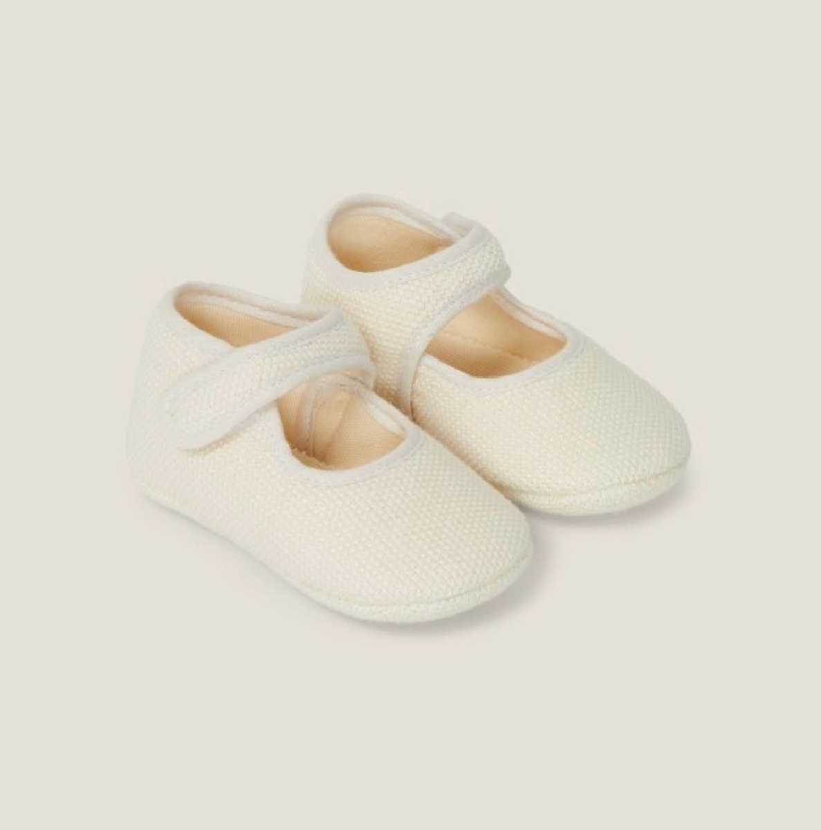 Wedoble Sko til Baby, Kremhvit