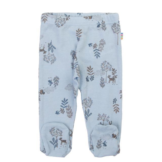 Joha Leggings w/foot, Blå